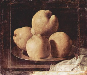 Plate with fruits
